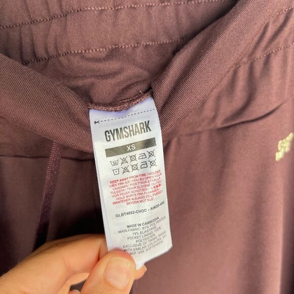 Gymshark X Whitney Simmons High Waist Fitted Jogger size XS Brown - Picture 8 of 10